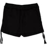 Short jersey uni femme NOIR T42/44