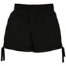 Short microfibre uni femme NOIR T50/52
