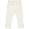 Jegging 3/4 denim femme BLANC T48