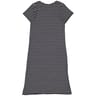 Robe longue sans manches NAVY/ WHITE STRIPES T46/48