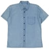 Chemise manches courtes denim BLEU XXL