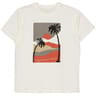 Tee shirt manches courtes print ECRU XXL