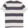Tee shirt rayures jacquard ECRU/MARINE M