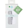 Lot de 2 draps housse unis gris 40x80xm coton bio