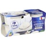 Carrefour extra yaourt à la grecque vanille 4x150g
