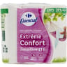 Carrefour essential papier toilette sensitive 4 plis 9 rouleaux