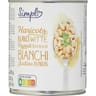 Simpl Haricots blanc 530G/850 ml
