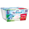 Nestlé p'tit brassé fraise dès 6 mois 4x100g