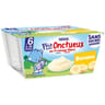 Nestlé p'tit onctueux banane 4x90g dès 6 mois