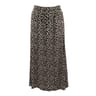 Jupe longue femme BLACK/BLANC AOP T50