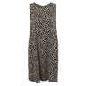 Robe courte femme BLACK/WHITE AOP T40
