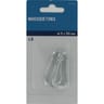 Trefilaction mousqueton 5x50mm x2