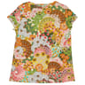 Tee shirt manches courtes femme IMPRIME FLEURI 42\44