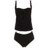 Ensemble takini SOLID BLACK T40