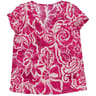 Tee shirt manches courtes femme IMP. FUCHSIA 50\52