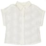 Chemise manches courtes femme BLANC S