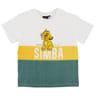 Tee shirt manches courtes simba SIMBA BLANC 10 ANS