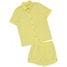 Pyjama court femme JAUNE T50/52