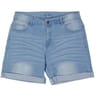 Short denim femme BLEACH T48