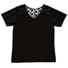 Tee shirt manches courtes femme BLACK T46\48