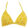 Triangle réversible majolique JAUNE T42