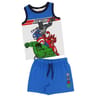 Ensemble plage avengers BLANC AVENGERS 10 ANS