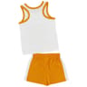 Ensemble plage licence BLANC/ORANGE PIKACHU 6 ANS