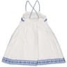 Robe bretelles WHITE 10 ANS