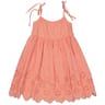 Robe bretelles LIGHT ORANGE 6 ANS