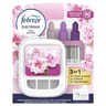 Febreze 3volution appareil désodorisant électrique durable fleur naissante