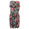 Robe courte FLOWER LEAF AOP T52