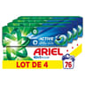 Ariel tout en 1 pods détergent active 19 doses