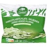 Carrefour classic' haricots verts plats coupés 1kg