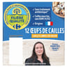 Carrefour le marché 12 oeufs de cailles