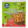 Carrefour sensation veggie poêlée de riz rouge 900g