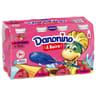 Danonino à boire saveur fraise framboise 8x100g