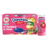 Danonino à boire saveur fraise framboise 8x100g