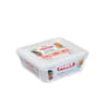 Pirex plat carre avec couvercle 0,85L cook & freeze