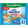 Fleury michon 21 mini bâtonnets surimi moelleux cocktail 230g
