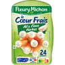 Fleury Michon 24 bâtonnets coeur frais fromage ail et fines herbes 384g