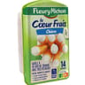 Fleury Michon 14 bâtonnets surimi coeur frais chèvre 224g