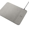Apm tapis de souris gris avec charge à induction 15w