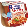 Nestlé p'tite recette spaghetti à la bolognaise dès 8 mois 2x200g