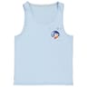 Débardeur poche broderie éponge SKY BLUE XXL