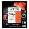 Labeyrie saumon sauvage du Pacifique fumé au bois de hêtre 2 tranches 65g