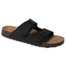 Sandale double bride patch everywear homme Isotoner NOIR 42