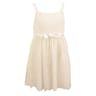 Robe bretelles ECRU 6 ANS