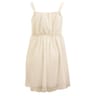 Robe bretelles ECRU 6 ANS