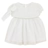 Robe manches courtes ECRU 36 MOIS