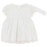 Robe manches courtes ECRU 36 MOIS